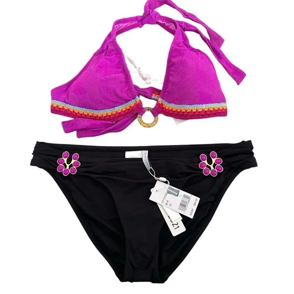 NWT Trina Turk Swim & Spa Collection 2 Pc Bikini Swimsuit